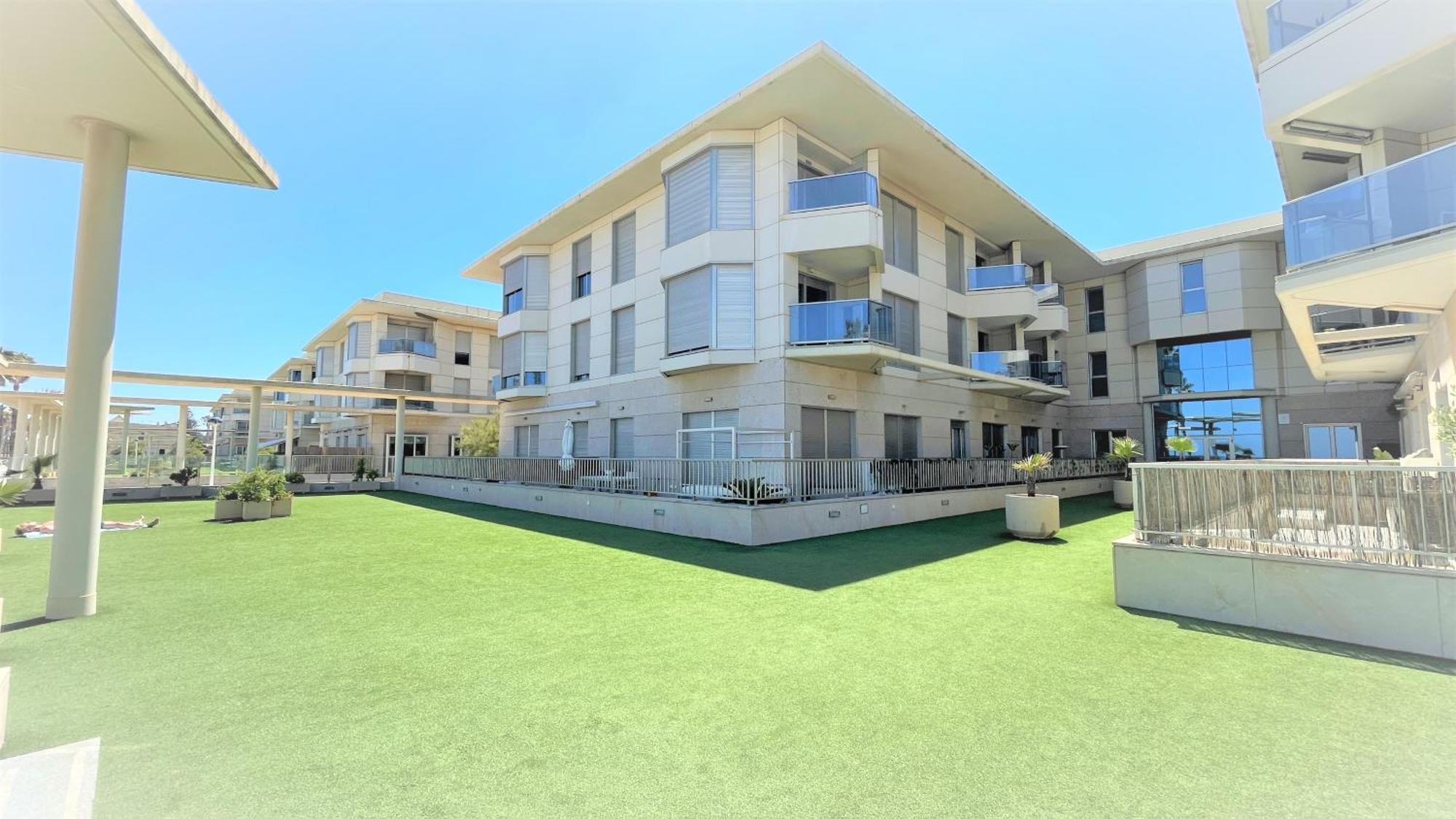 Beach Valencia Luxury A40-28 Apartment With Terrace And Sea Views Eksteriør bilde